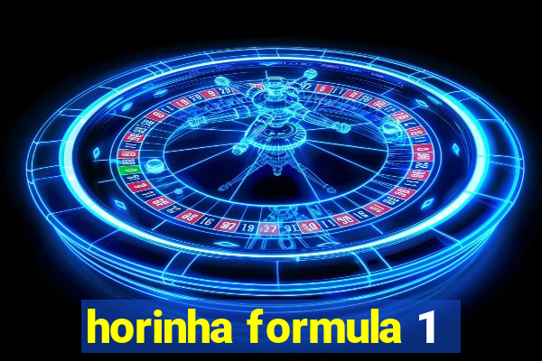 horinha formula 1